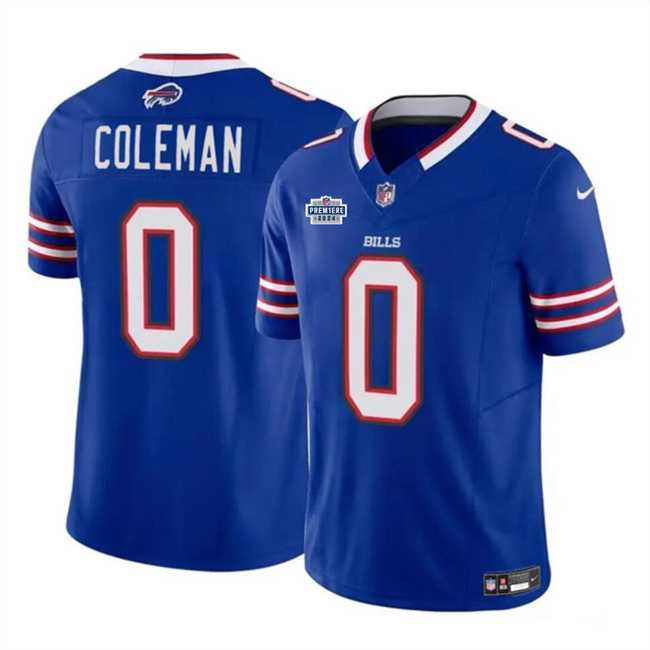 Men & Women & Youth Buffalo Bills #0 Keon Coleman Blue 2024 With Draft Patch F.U.S.E. Vapor Untouchable Limited Stitched Jersey->baltimore ravens->NFL Jersey